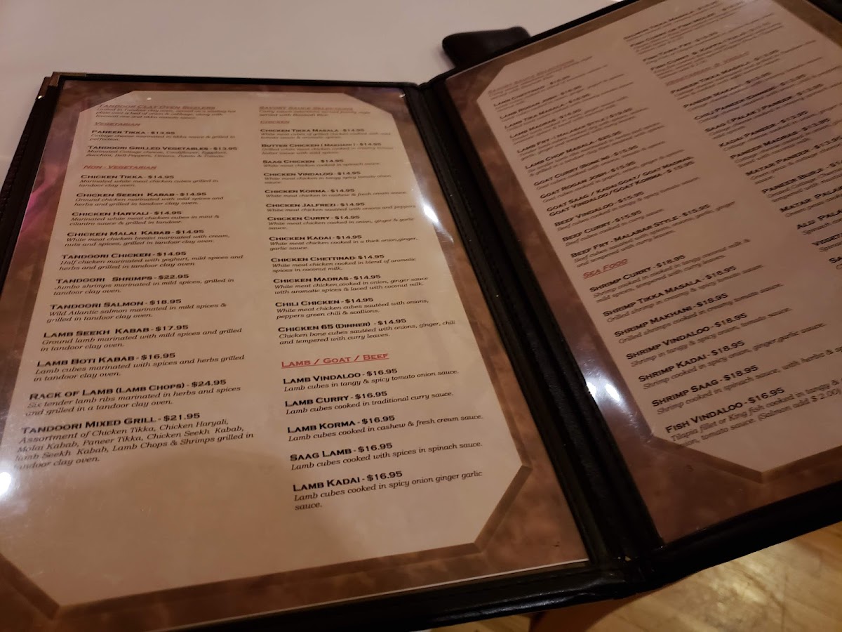 Menu - Bombay Grill photo 6