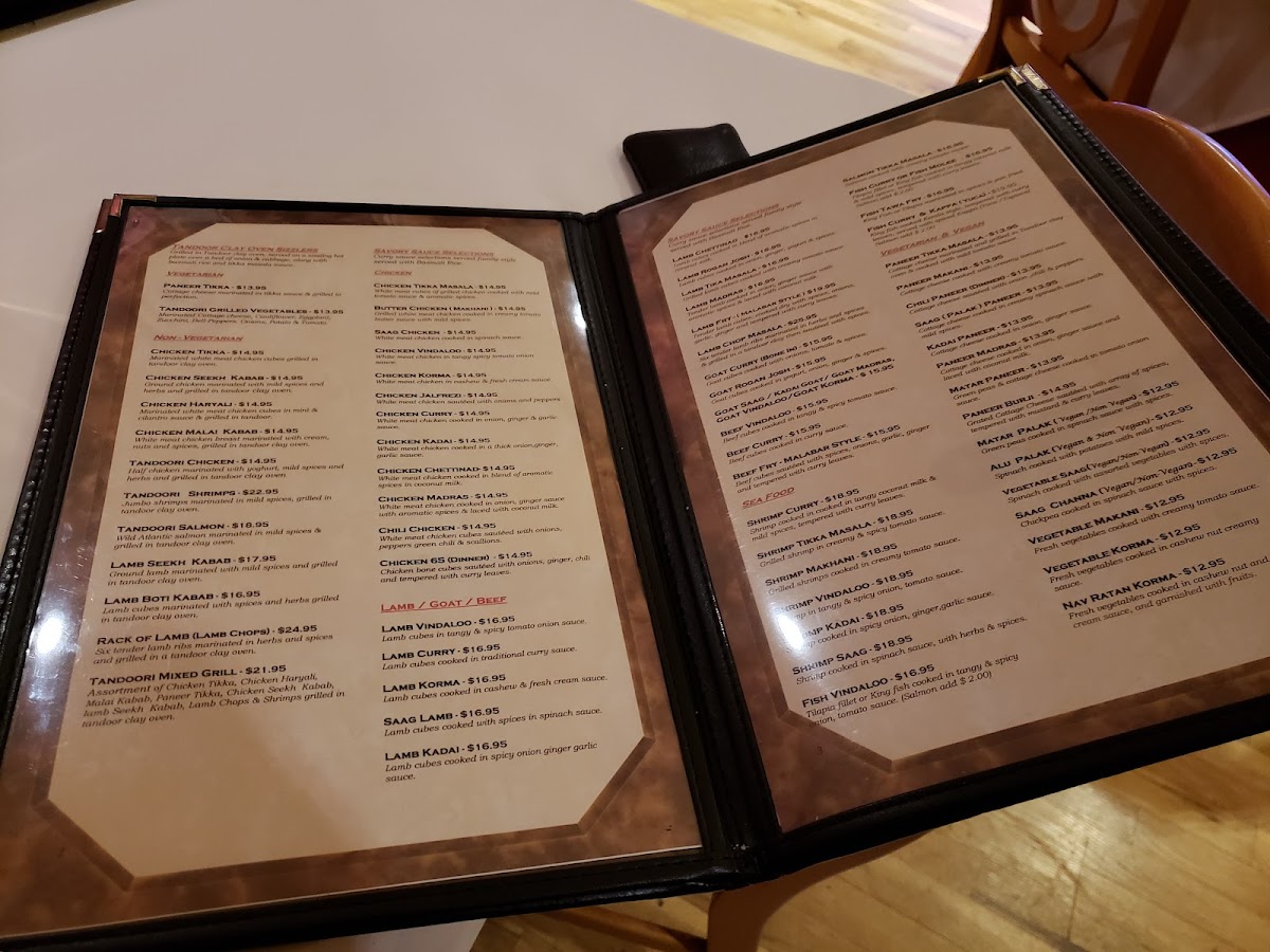 Menu - Bombay Grill photo 7